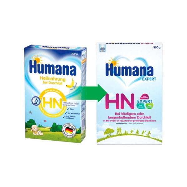 Молочная смесь низколактозная Humana HN Expert 300 g FS